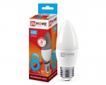 Лампа светодиодная LED-СВЕЧА-VC 8 Вт 230В E27 4000 К 600 Лм IN home