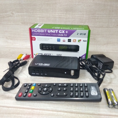 Приемник цифровой эфирный DVS-T2+C HOBBIT UNIT GX +