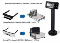 Весы торговые CAS PDSII -15M/PDSII -15D