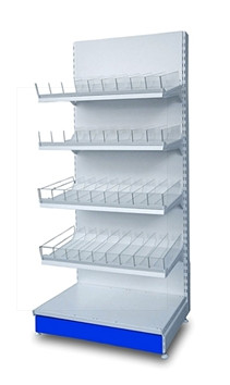 Стеллаж кондитерский пристенный 600Х400Х2000 